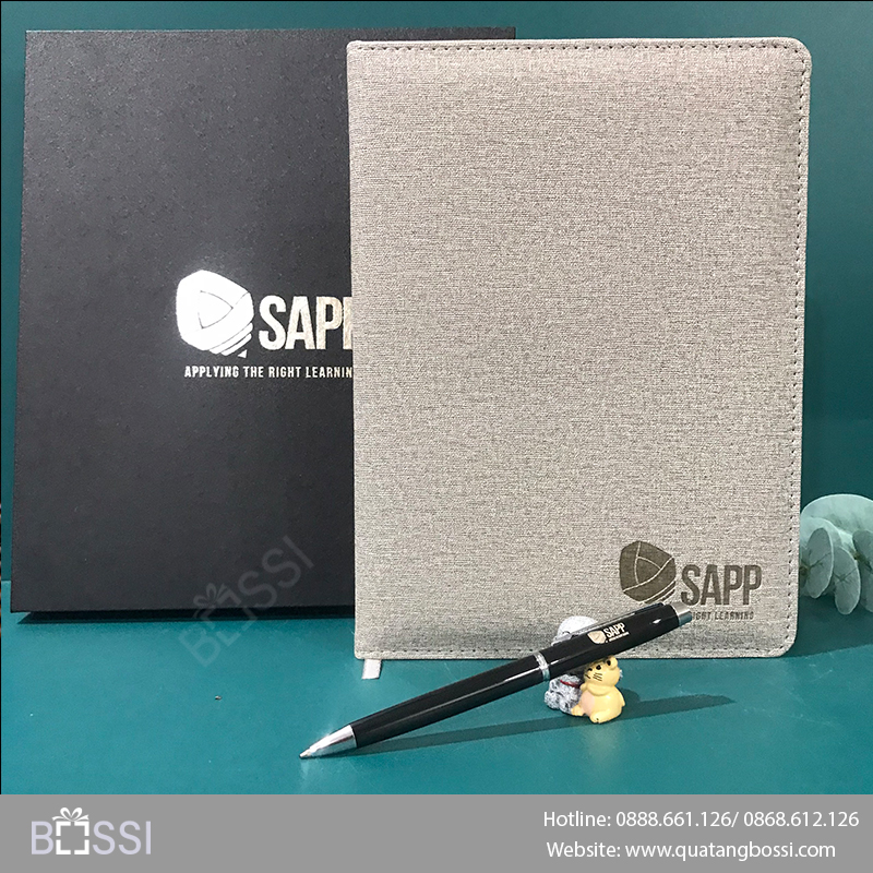 Bộ Giftset 2 SP sổ bút logo SAPP