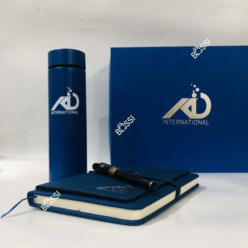 Bộ giftset 3 món in logo KD International