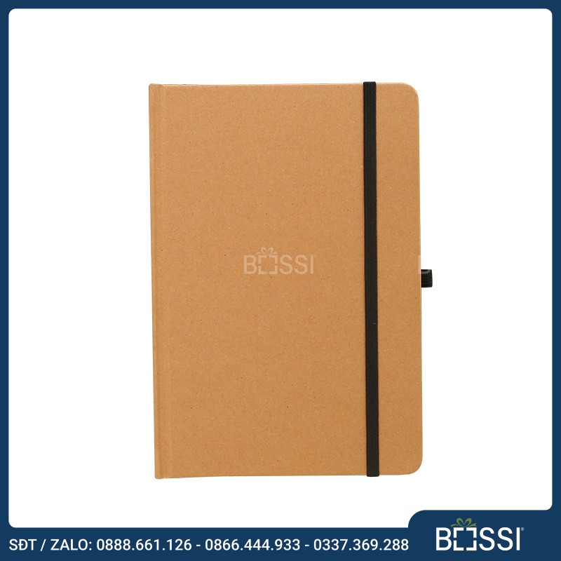 Sổ bìa giấy gáy dán BG07 – món quà tri ân cho doanh nghiệp