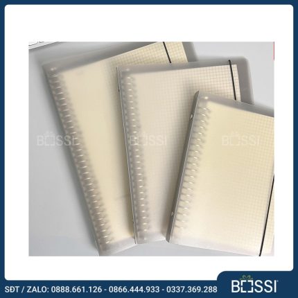 Sổ bìa nhựa gáy còng SN03 – món quà tặng doanh nghiệp ấn tượng